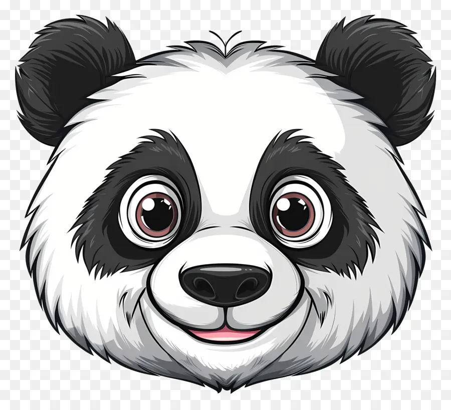 Panda Mignon Visage，Ours De Panda PNG