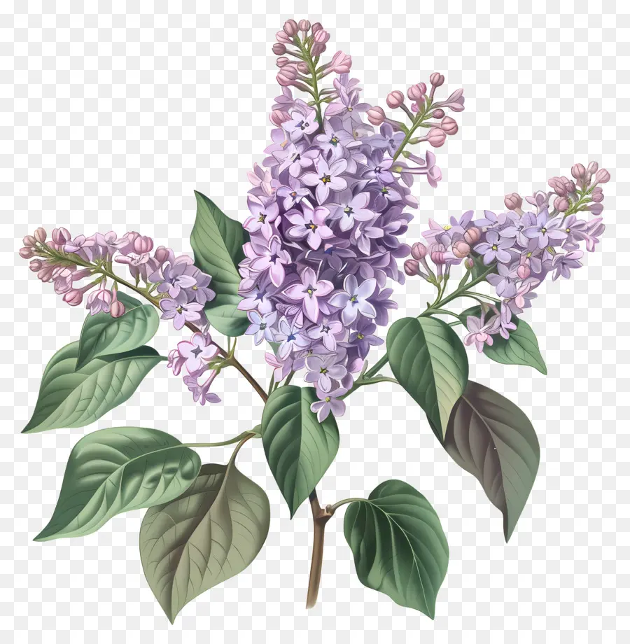 Chinois Lilas，Lilas PNG