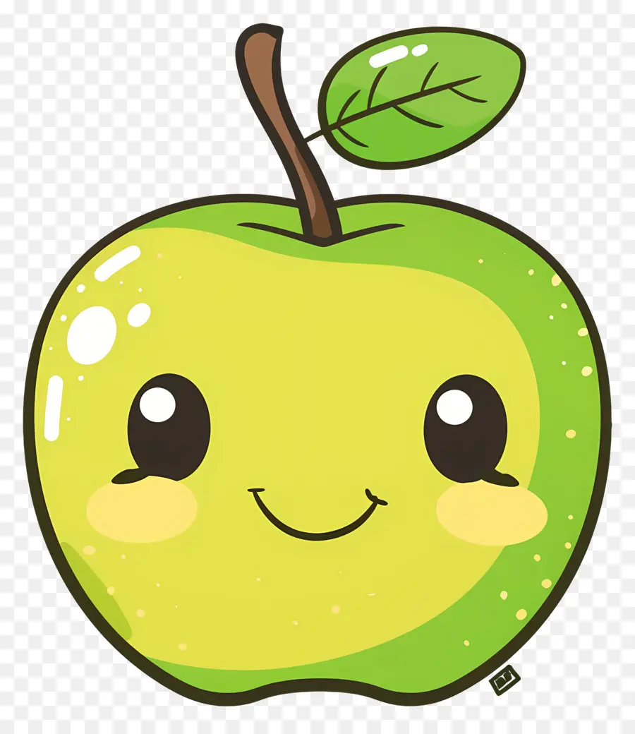 Mignon Apple，La Pomme Verte PNG