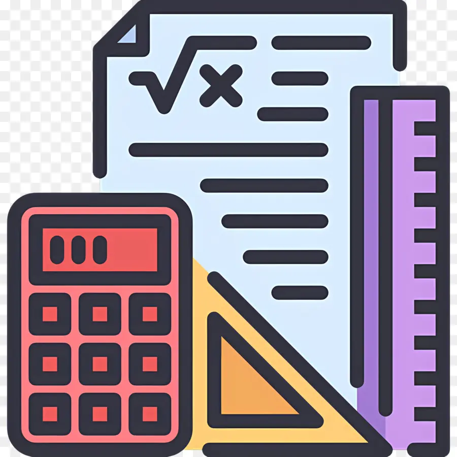 Mathématiques，Calculatrice PNG