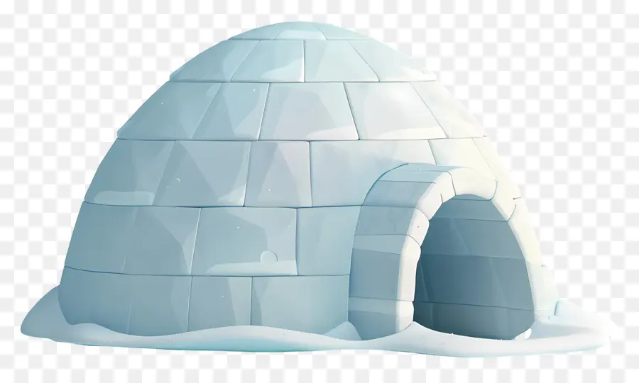 Igloo，La Neige PNG