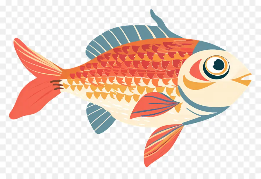 Les Poissons，Poissons Colorés PNG