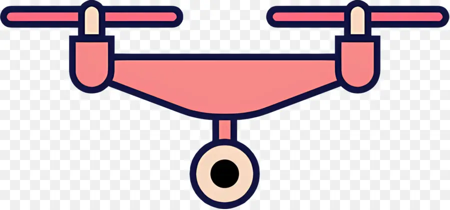 Drone，Objet Volant Rose PNG