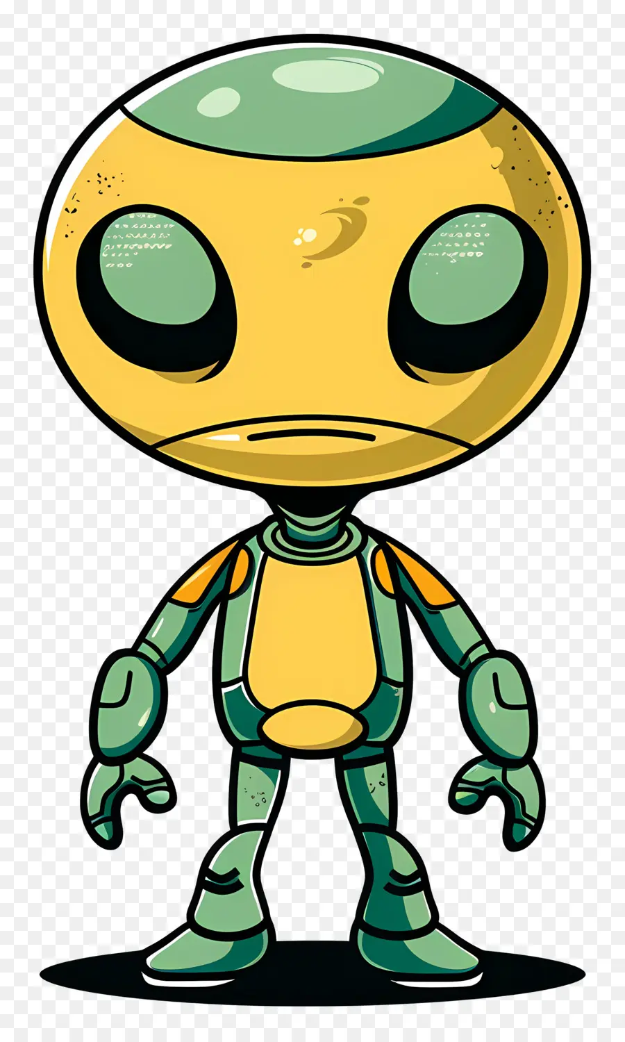 Alien De Dessin Animé，Robot PNG