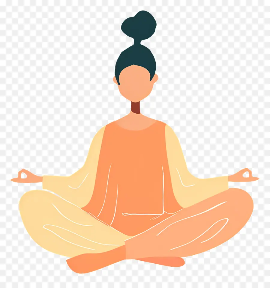 La Méditation，Asana PNG