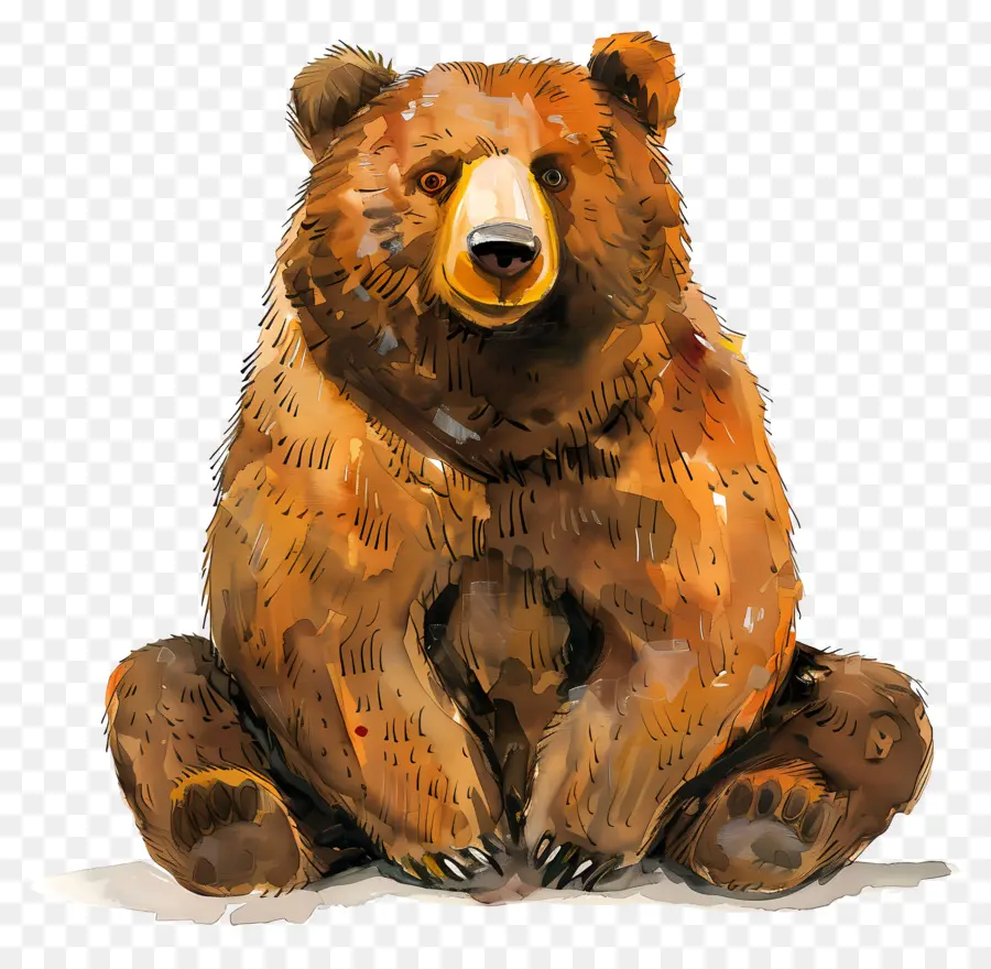 Ours，L'ours Brun PNG