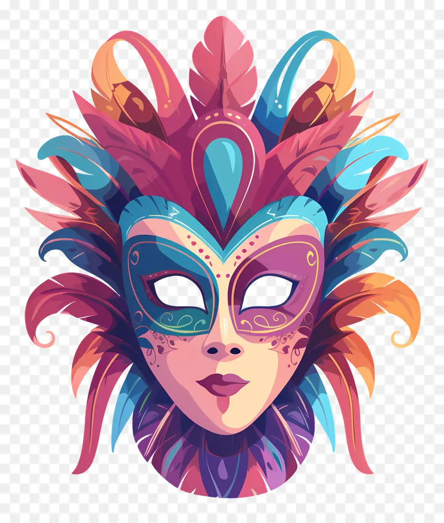 Masque De Venise，Résumé Masque PNG