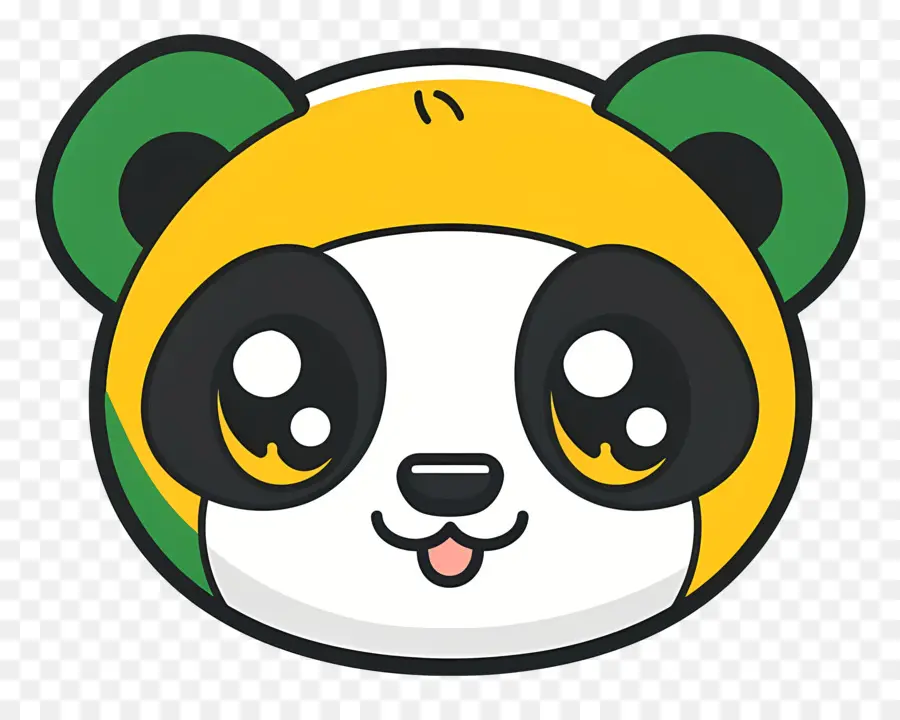 Panda Mignon，Dessin Animé PNG