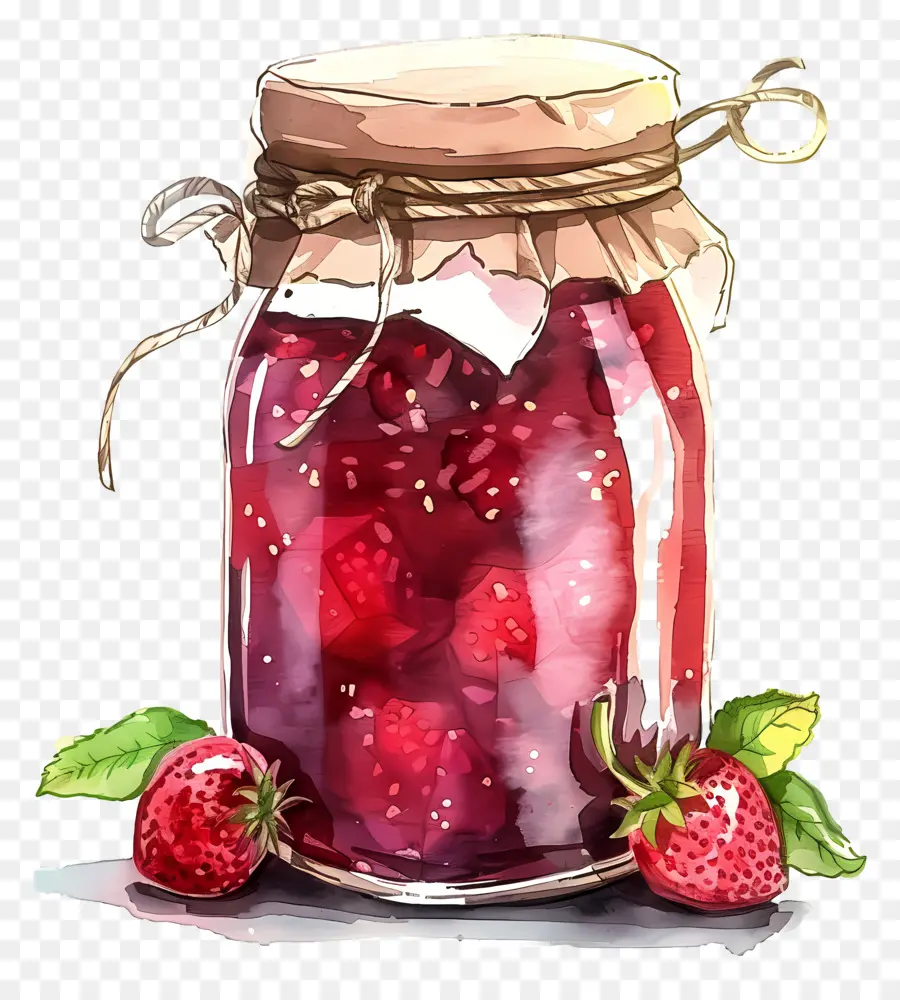 De La Confiture，Peinture à L'aquarelle PNG