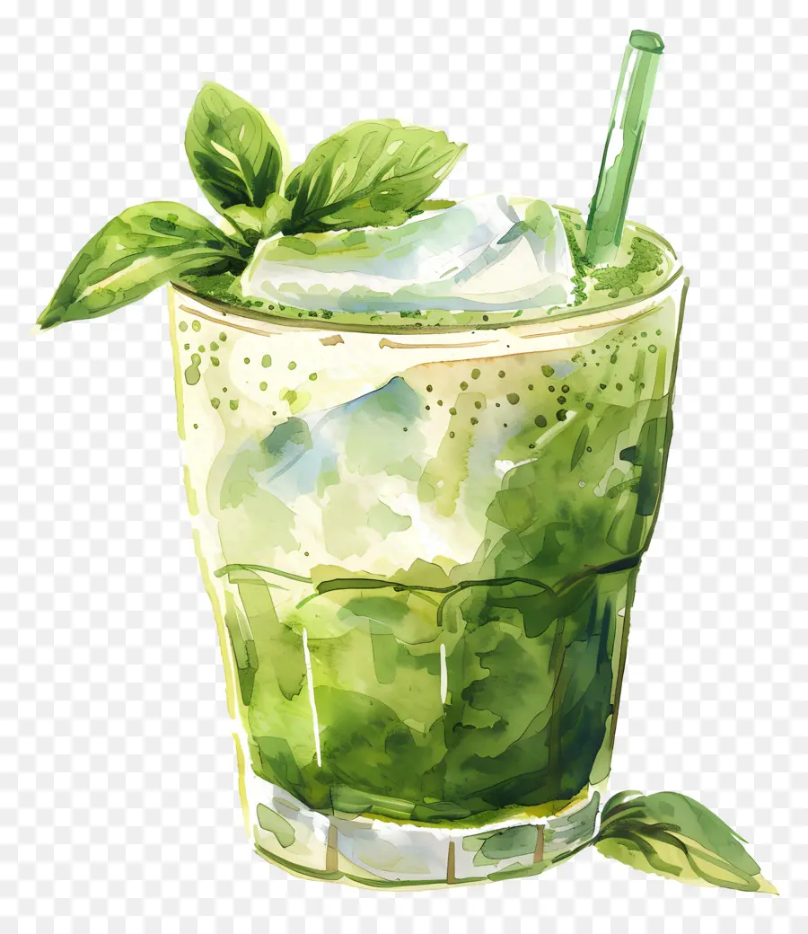 Matcha Boire，La Pastèque PNG