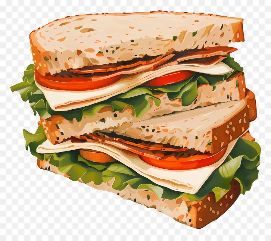 Les Sandwichs，Sandwich PNG