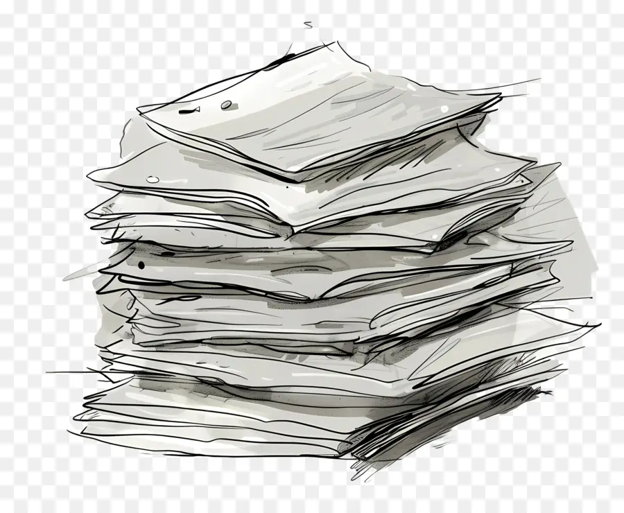 Pile De Papiers，Compétences Organisationnelles PNG