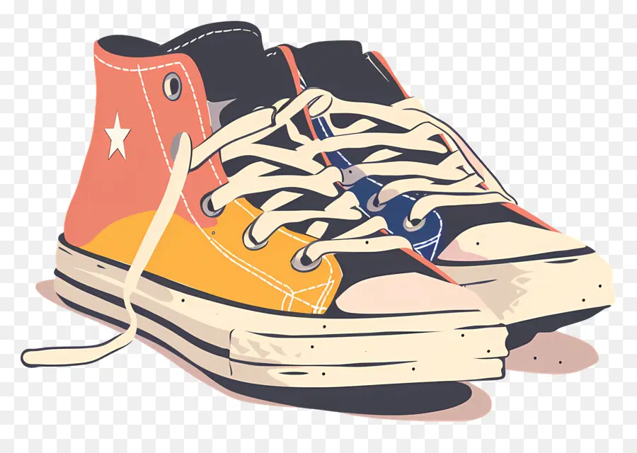 Chaussures，Baskets Converse PNG