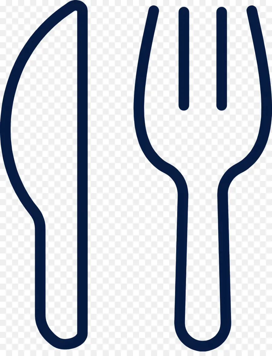 Fourchette Et Couteau，Fourche PNG