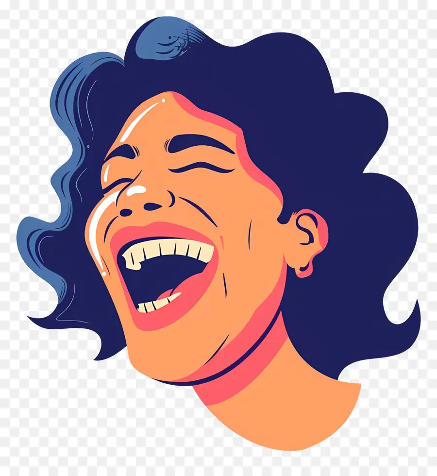 Rire，Femme Souriante PNG