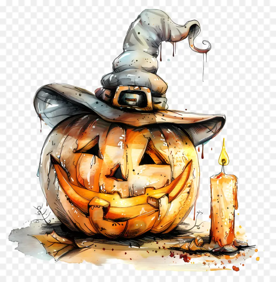 La Citrouille D'halloween，Halloween PNG