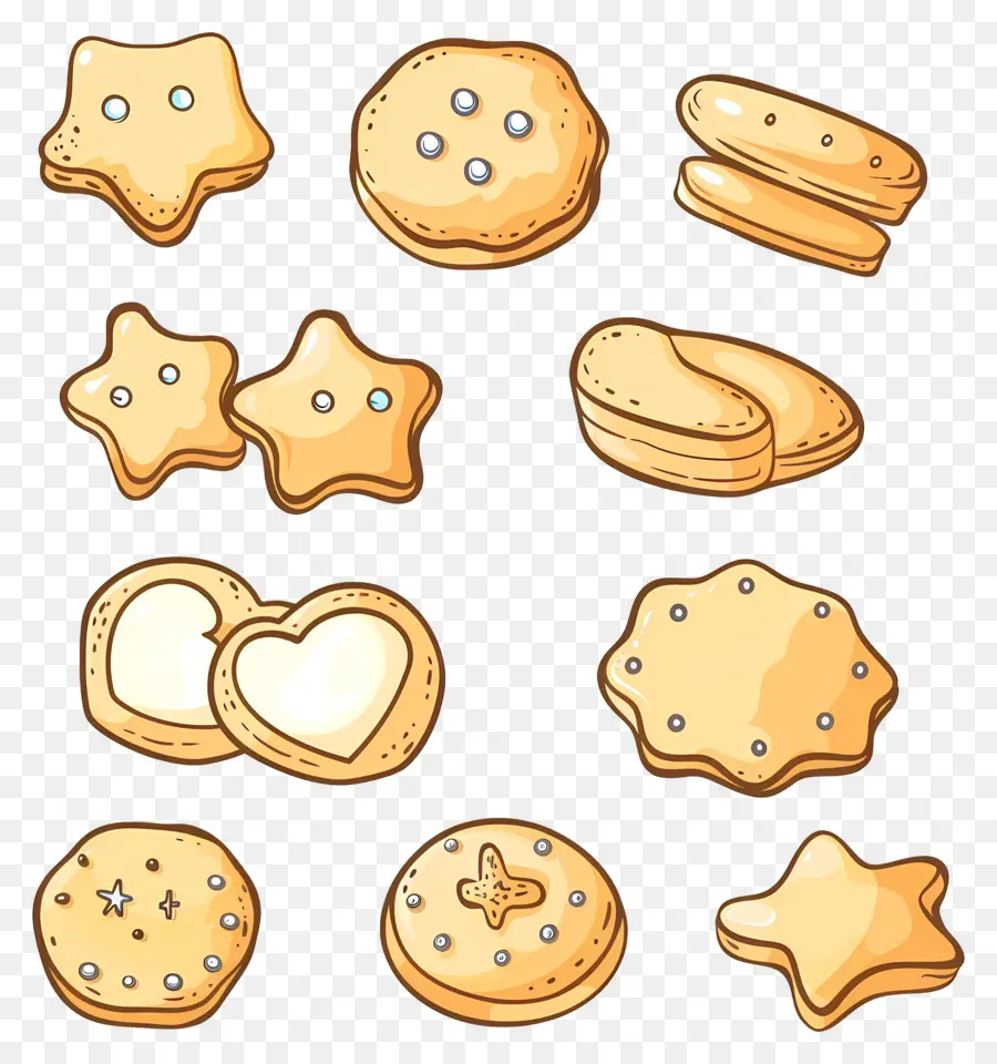 Biscuits Au Sucre，Les Cookies PNG