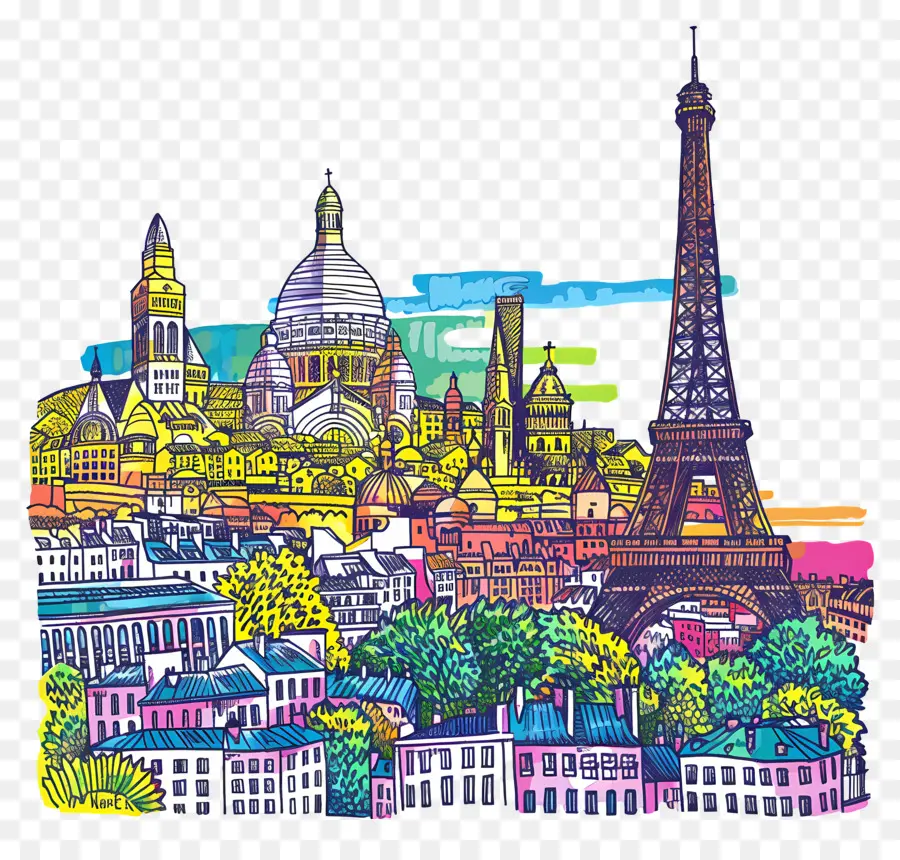 Paris，Toits De Paris PNG