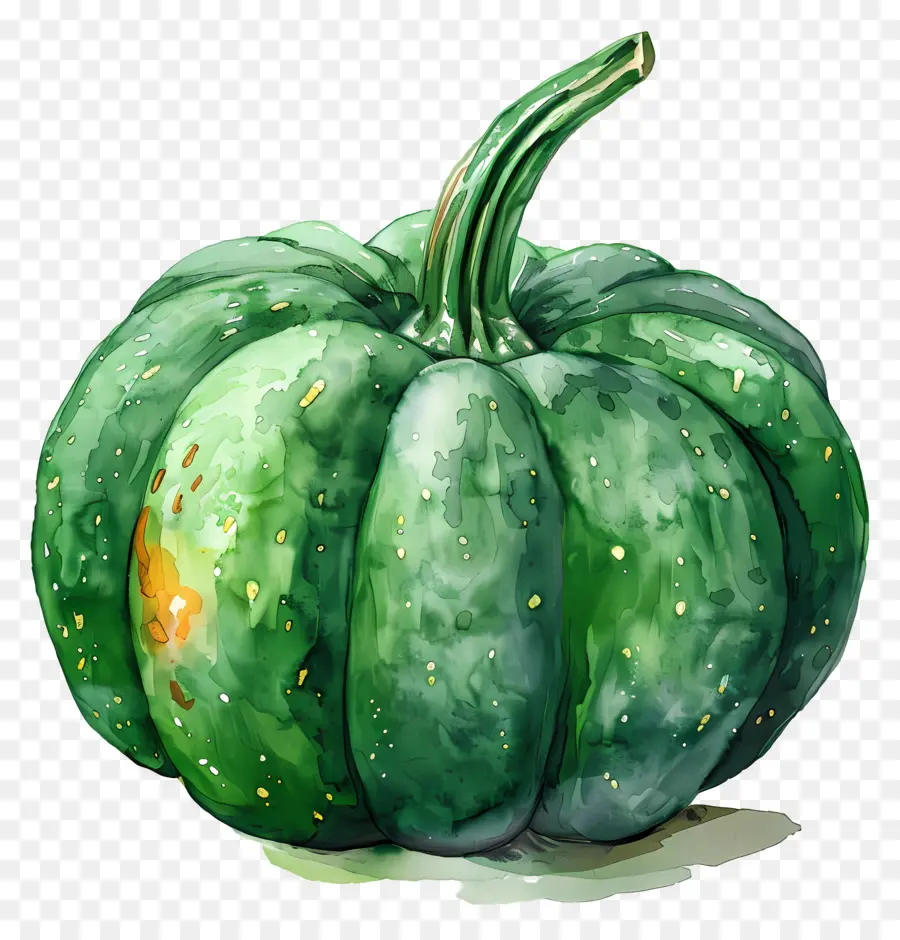 Vert Citrouille，La Pastèque PNG