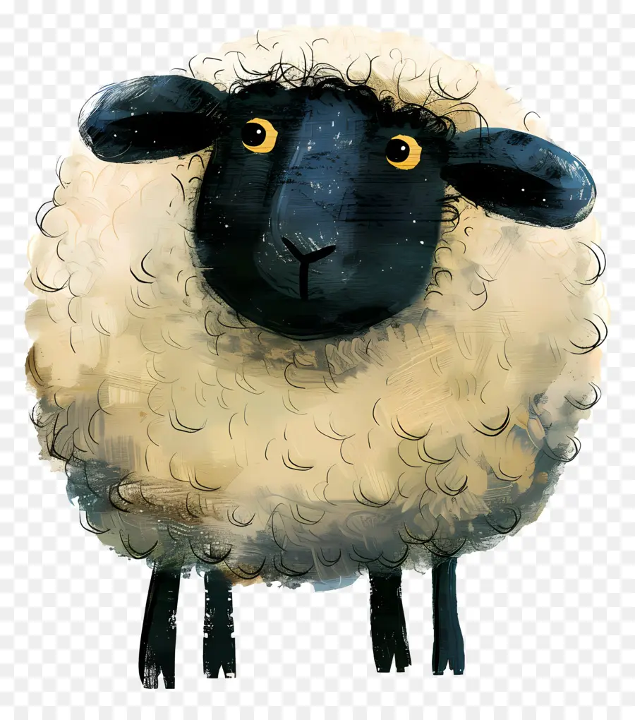 Les Moutons，Mouton Noir PNG