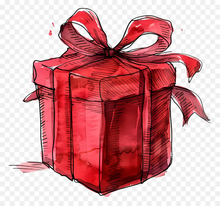 Rouge Cadeau，Cadeau Rouge PNG