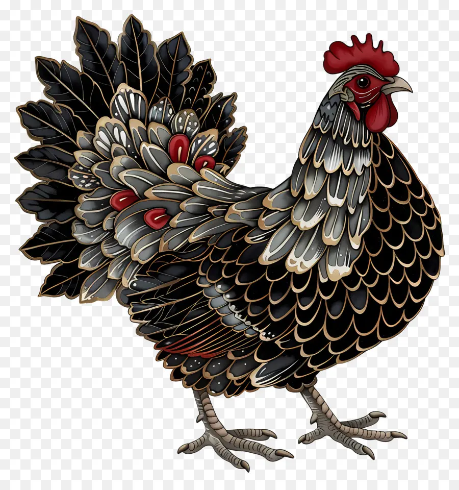 Poulet，Coq PNG