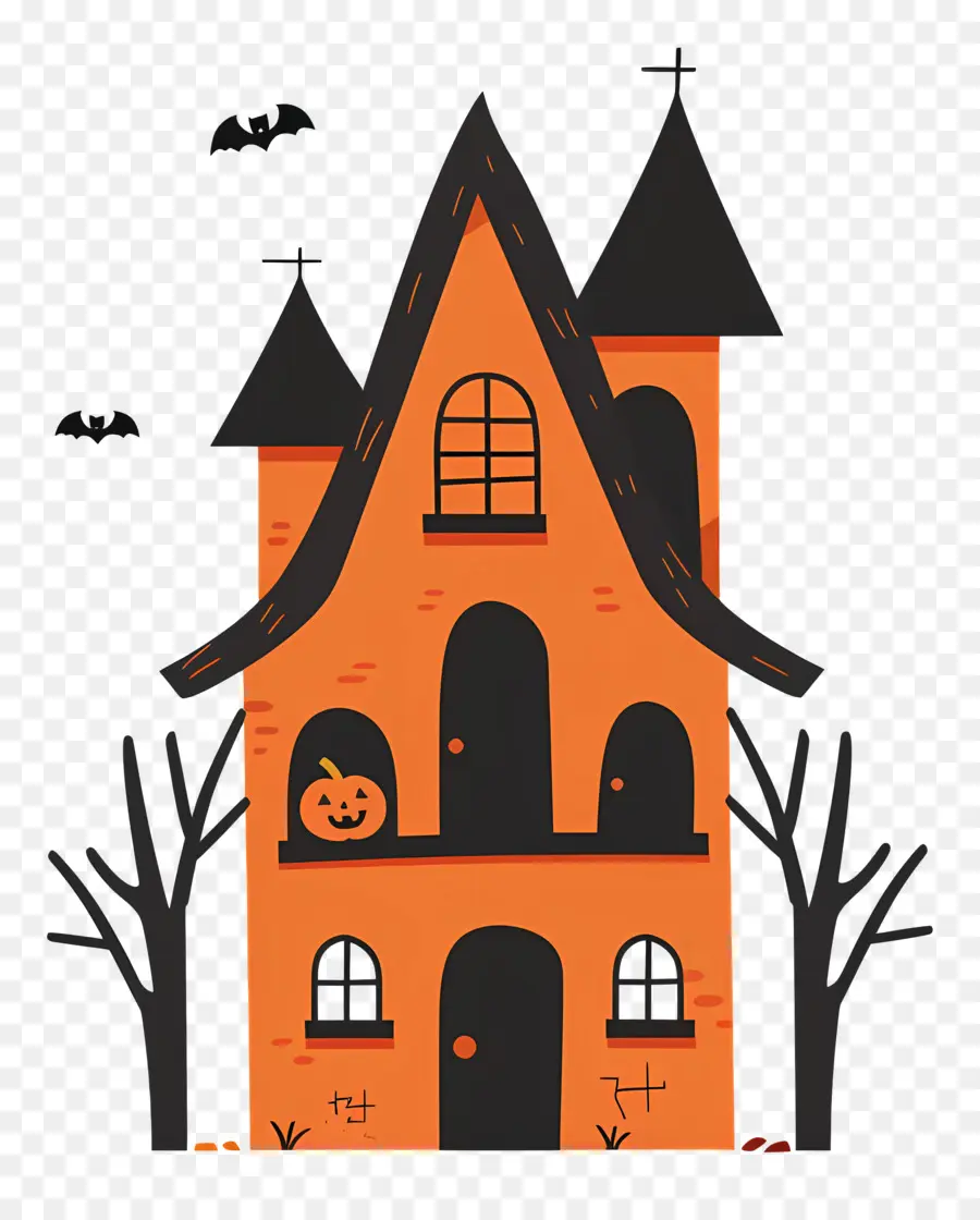 Maison D'halloween，Halloween PNG