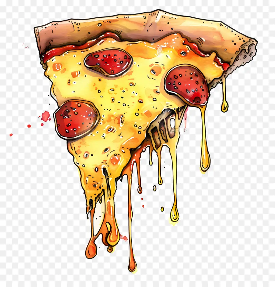 Pizza，Pepperoni PNG