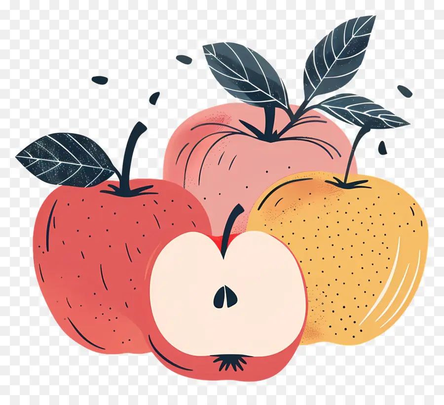 Pommes，Fruits PNG