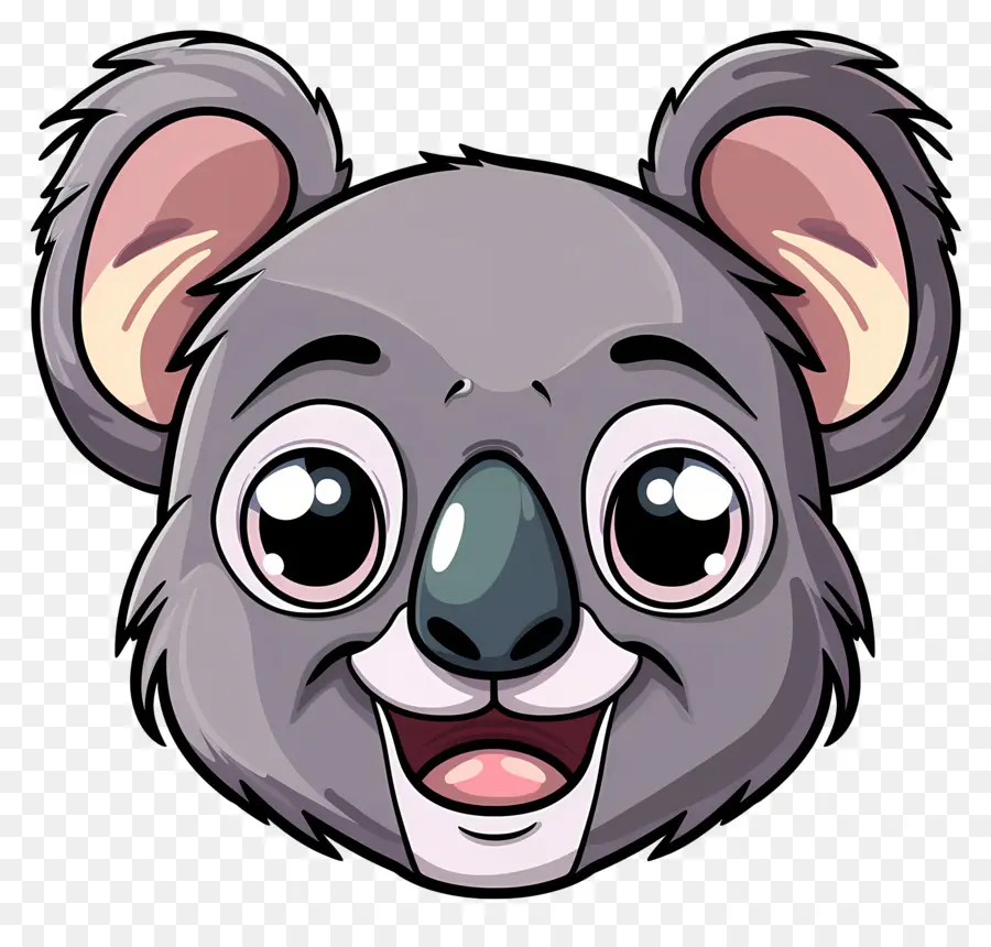 Visage De Koala Mignon，Kangourou PNG