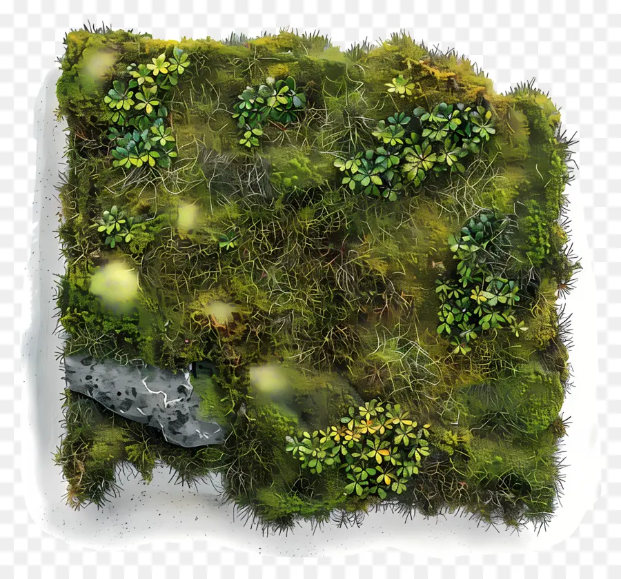 Paroi De Mousse，Moss PNG