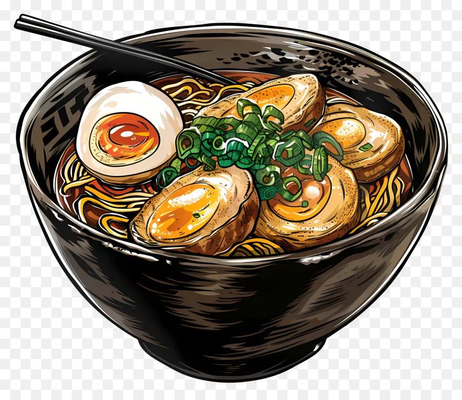 Ramen，Nouilles Ramen PNG