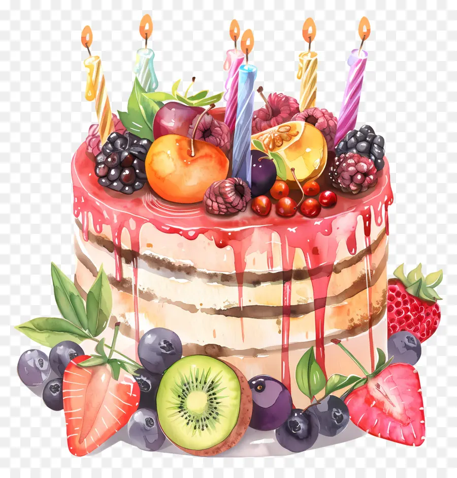 Gâteau D'anniversaire，Gâteau PNG