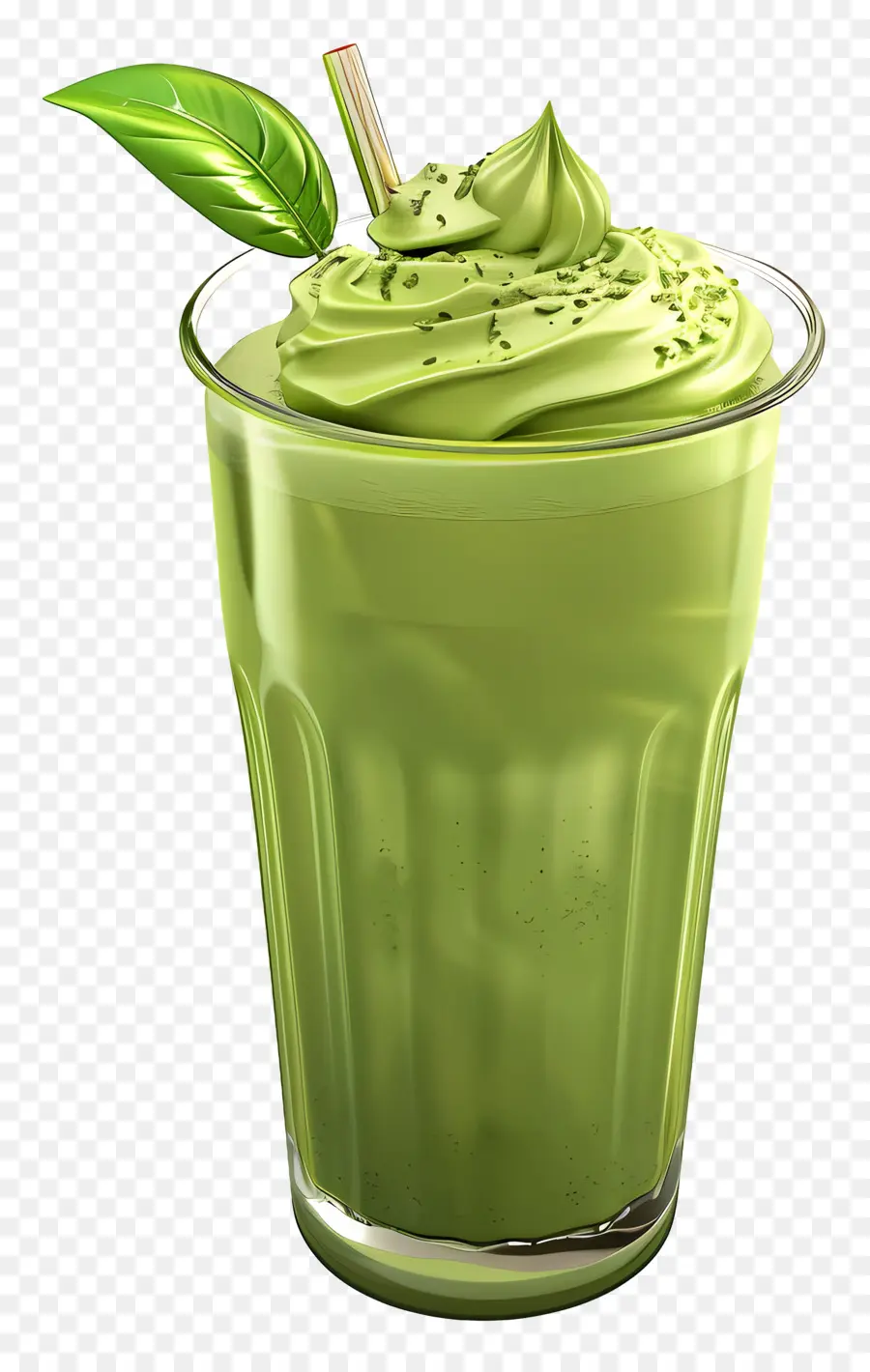 Matcha Boire，Smoothie Vert PNG