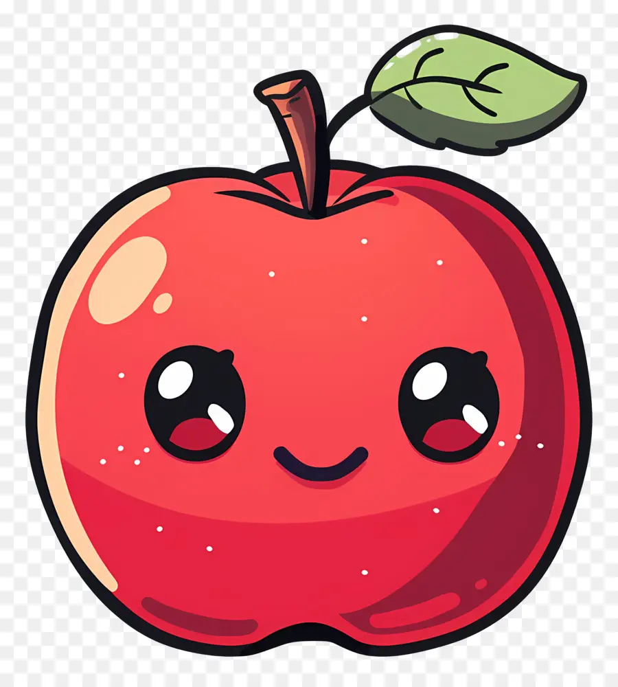 Mignon Apple，Dessin Animé Apple PNG