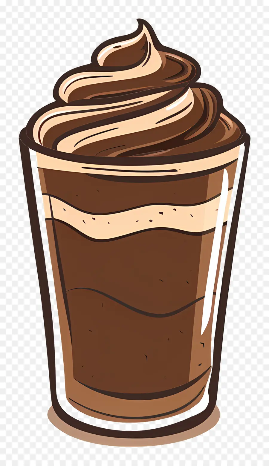 Mousse Au Chocolat，Pouding Au Chocolat PNG