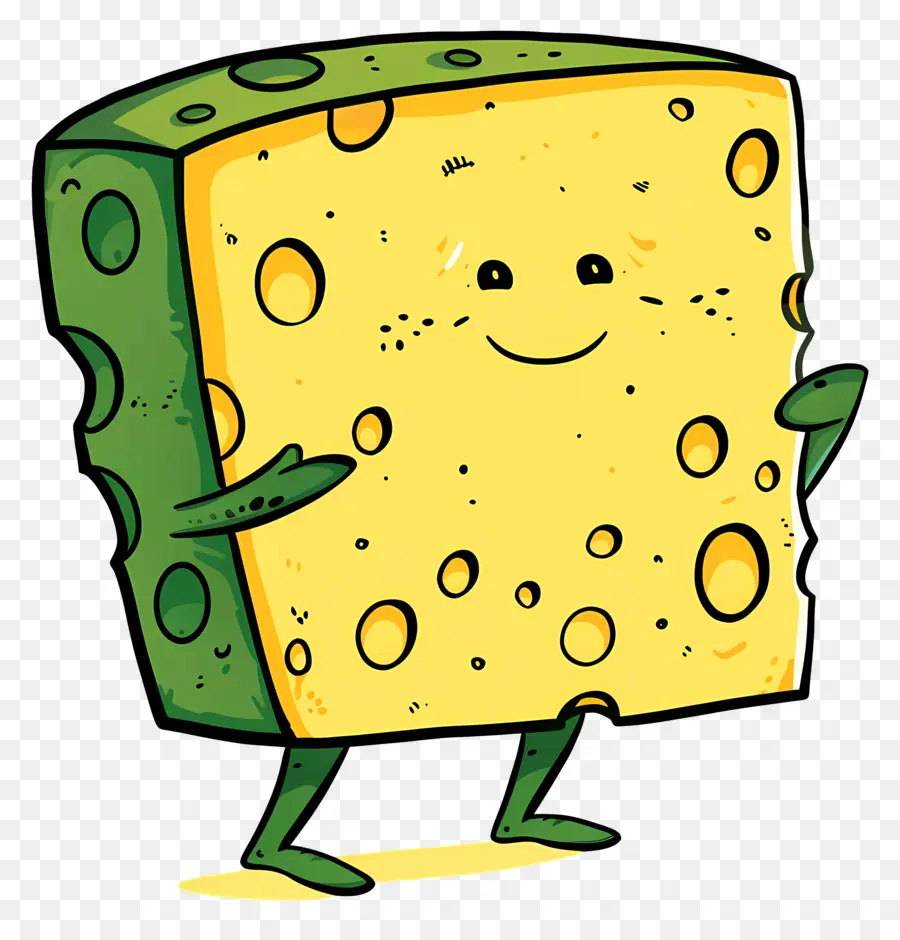 Dessin Animé Fromage，Fromage Fantaisiste PNG