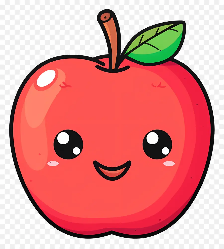 Mignon Apple，Dessin Animé Apple PNG