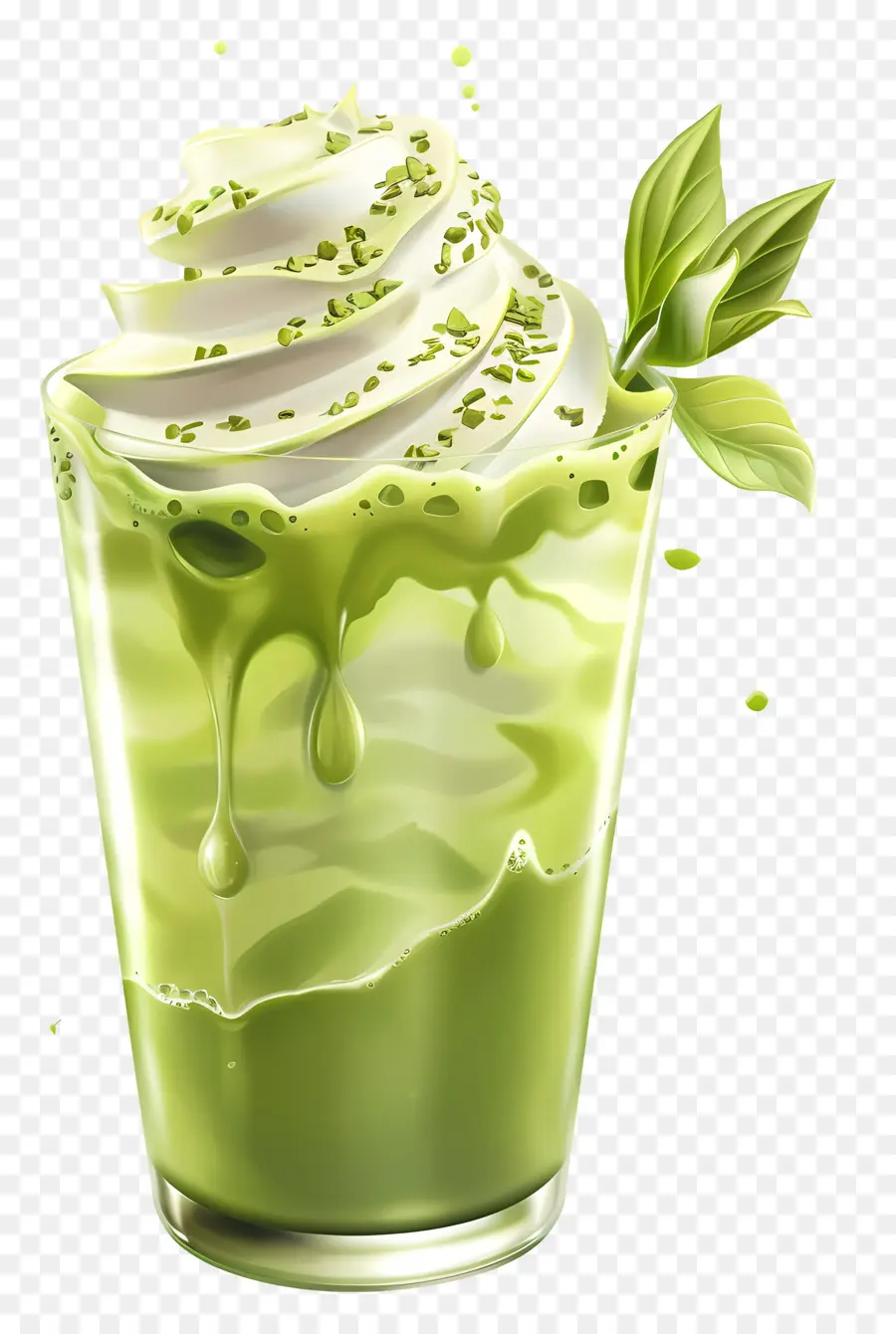 Matcha Boire，Latte De Thé Vert PNG