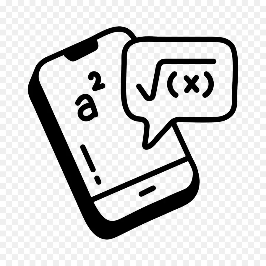 Maths Au Téléphone，Équation PNG