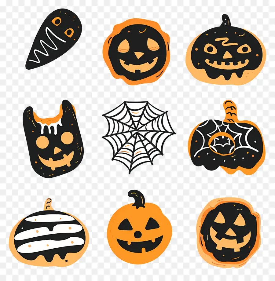 Biscuits D'halloween，Halloween PNG