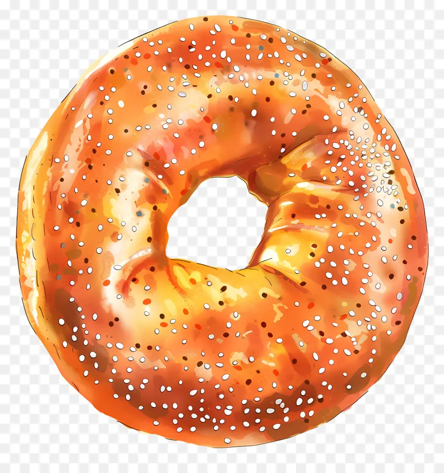 Bagel，Pain PNG