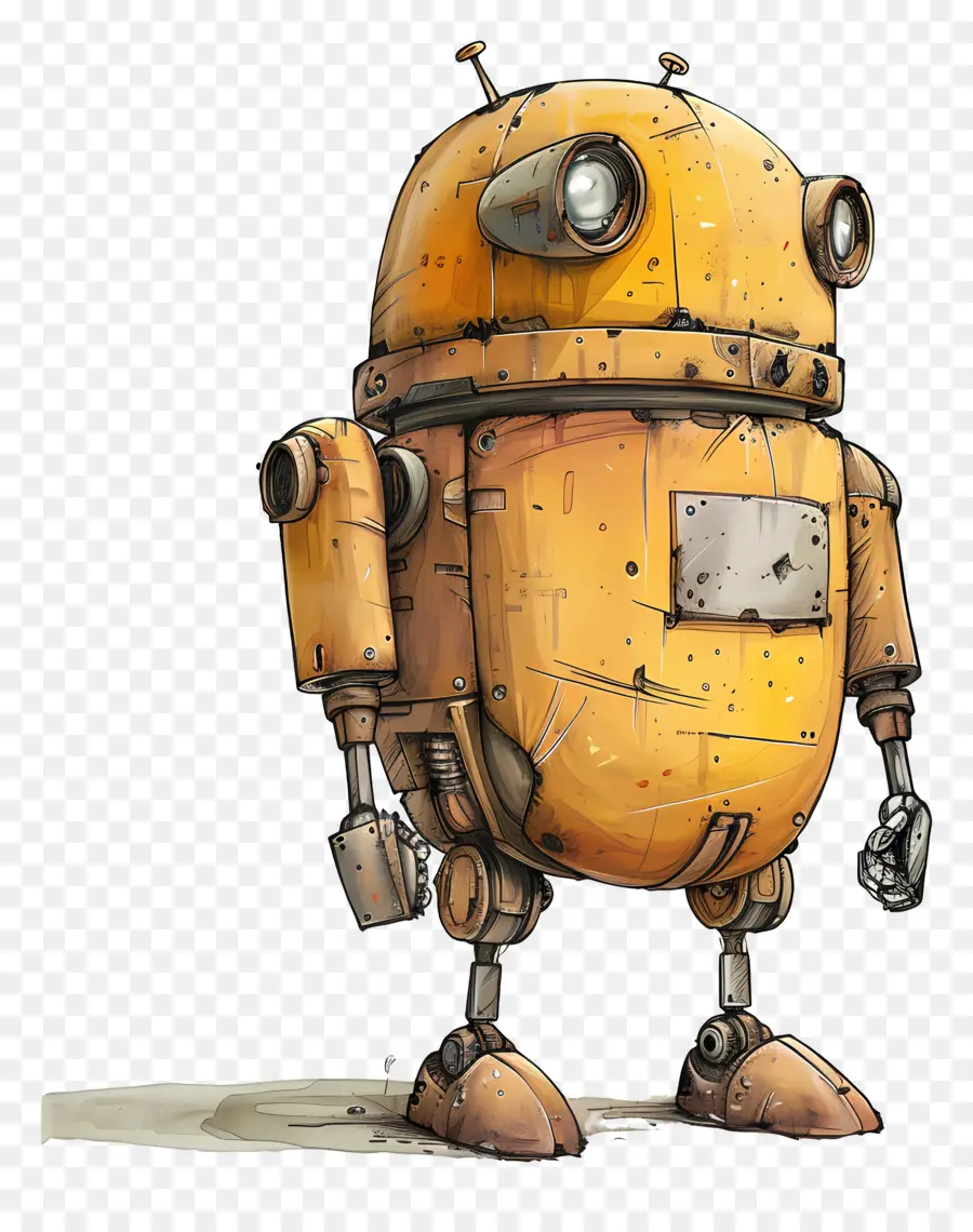 Robot，Robot De Dessin Animé PNG