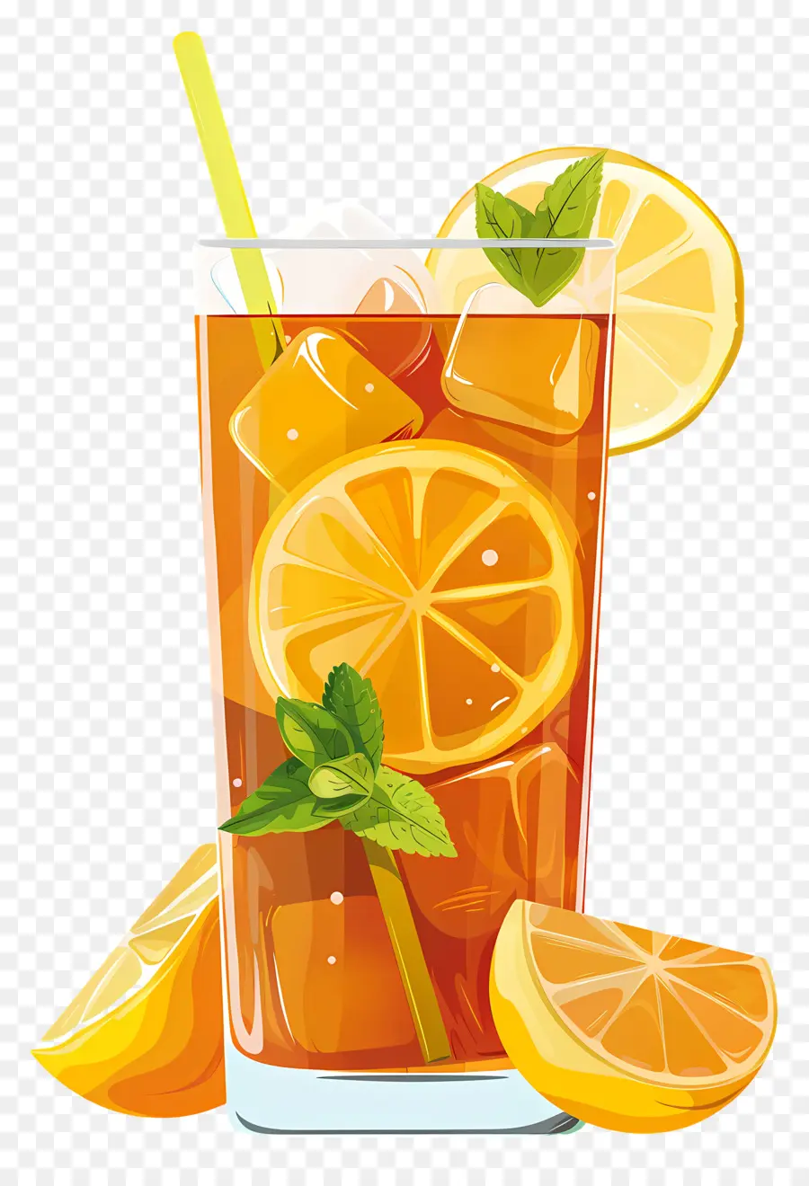 Thé Glacé，Citron PNG