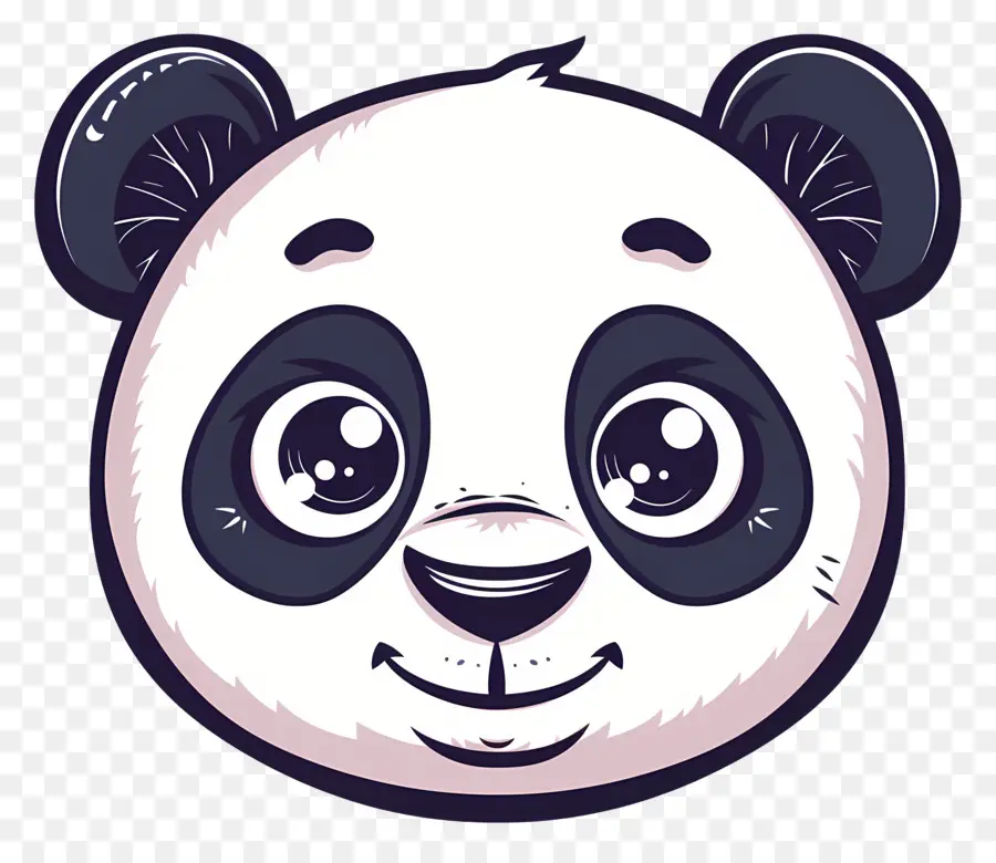 Panda Mignon Visage，Ours De Panda PNG