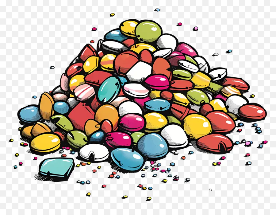 Tas De Bonbons，Bonbons PNG