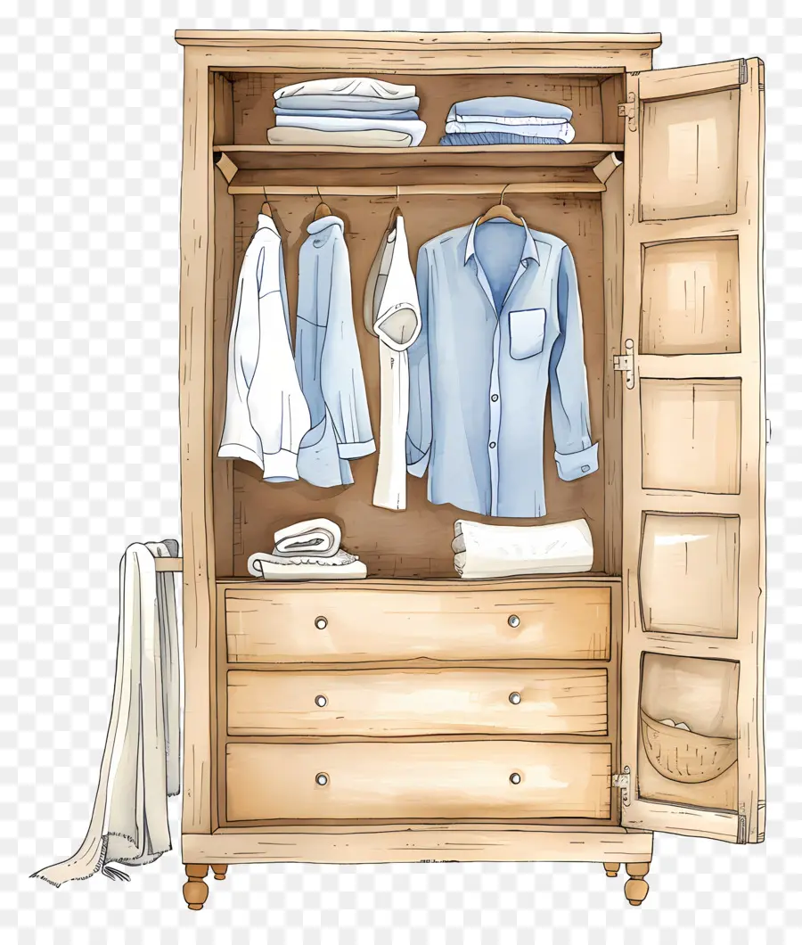 Armoire，Meubles En Bois PNG