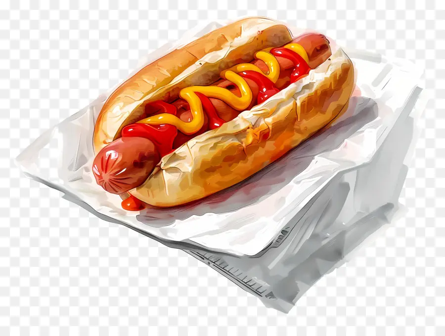 Hot Dog，Ketchup PNG