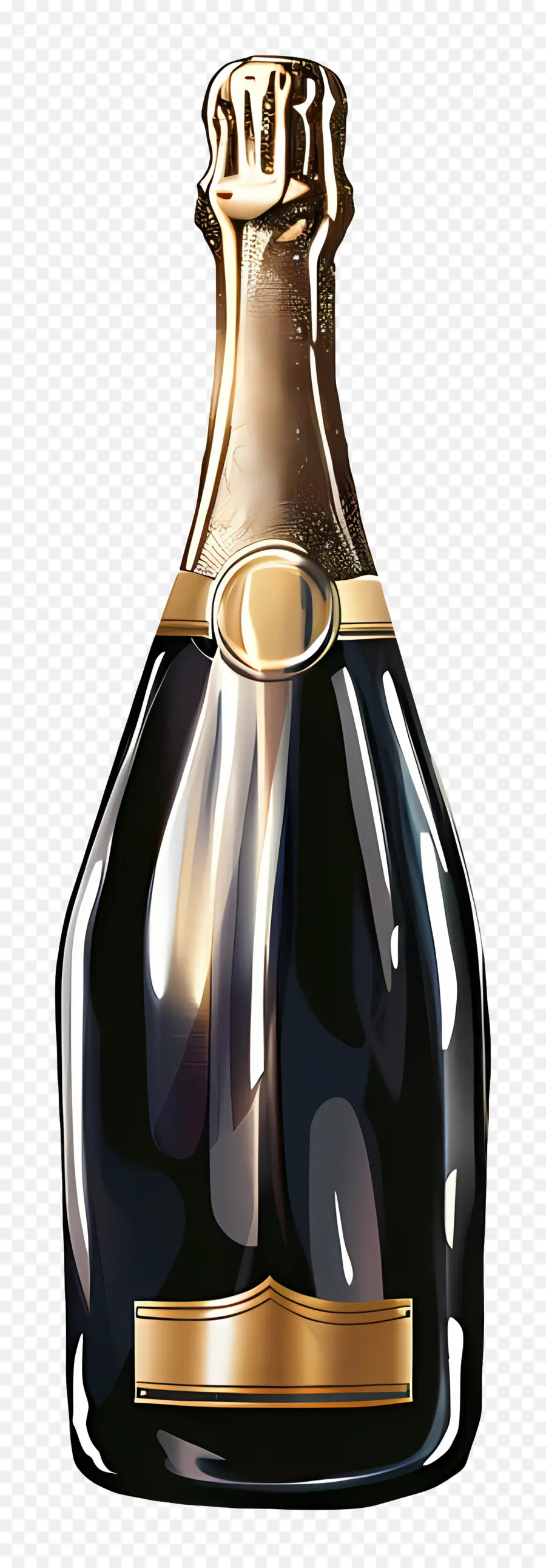 Bouteille De Champagne，Champagne PNG