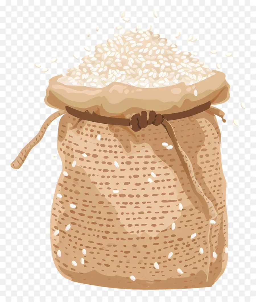 Sac De Riz，Riz Blanc PNG